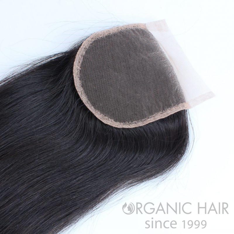 4'*4' Silk Straight Lace Closure Virgin Brazilian Hair